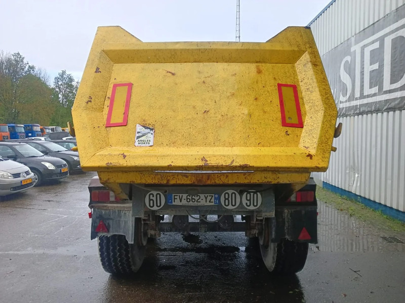 Επικαθήμενο ανατρεπόμενο Fruehauf 2 Axle Steel Tipper , Spring Suspension , Drum Brakes: φωτογραφία 6