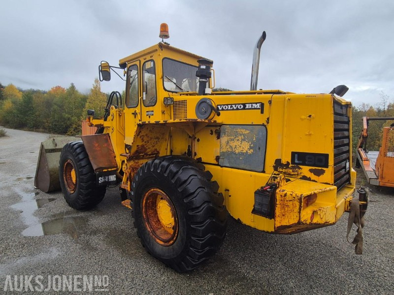 1987 Volvo BM L90 Hjullaster - Ελαστιχοφόρος φορτωτής: φωτογραφία 3 1987 Volvo BM L90 Hjullaster - Ελαστιχοφόρος φορτωτής: φωτογραφία 3