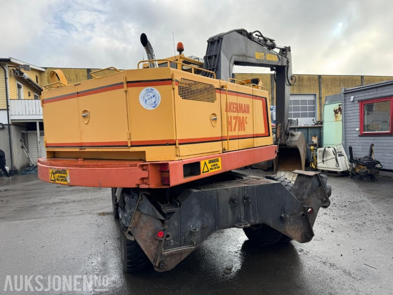 1988 Åkerman H7Mc hjulgraver med skuffe - Εκσκαφέας: φωτογραφία 4 1988 Åkerman H7Mc hjulgraver med skuffe - Εκσκαφέας: φωτογραφία 4