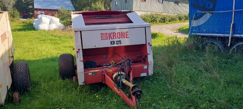 1990 Krone KR 125 - Rundballepresse - Γεωργικά μηχανήματα: φωτογραφία 1 1990 Krone KR 125 - Rundballepresse - Γεωργικά μηχανήματα: φωτογραφία 1