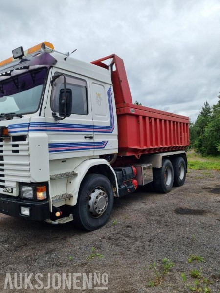 1993 Scania 143H 470 Tippbil - Φορτηγό ανατρεπόμενο: φωτογραφία 2 1993 Scania 143H 470 Tippbil - Φορτηγό ανατρεπόμενο: φωτογραφία 2