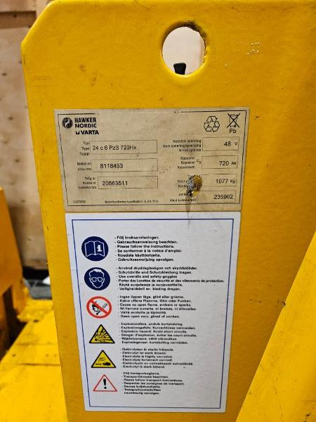1998 Jungheinrich ETV 25G - 800DZ - Elektrisk skyvemasttruck - 7800 timer. - Ανυψωτικό μηχάνημα: φωτογραφία 5 1998 Jungheinrich ETV 25G - 800DZ - Elektrisk skyvemasttruck - 7800 timer. - Ανυψωτικό μηχάνημα: φωτογραφία 5