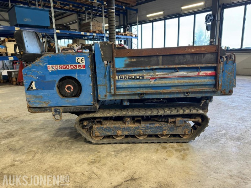 1998 Takeuchi TC960D3S beltedumper - Ανατρεπόμενο όχημα: φωτογραφία 1 1998 Takeuchi TC960D3S beltedumper - Ανατρεπόμενο όχημα: φωτογραφία 1