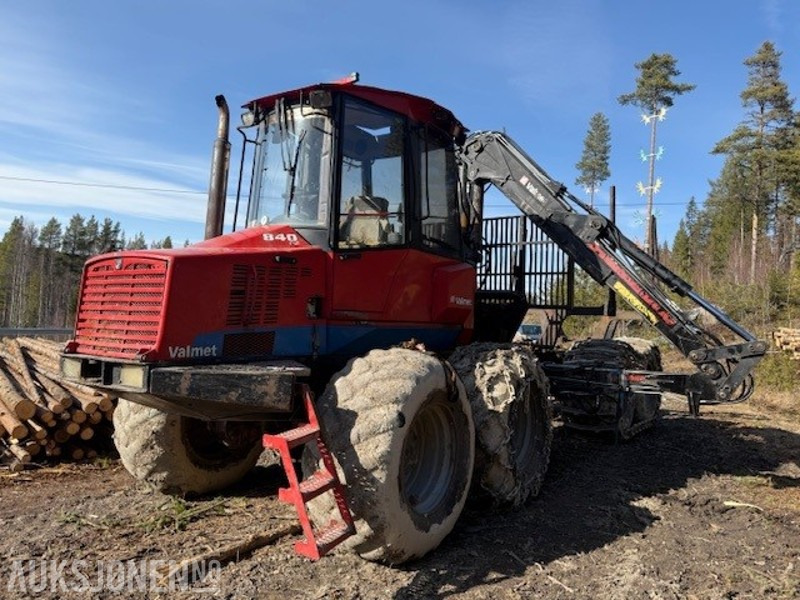 Γεωργικά μηχανήματα 1998 VALMET 840 LASSBÆRER – 8x8 arbeidshest med MaxiForwarder: φωτογραφία 1