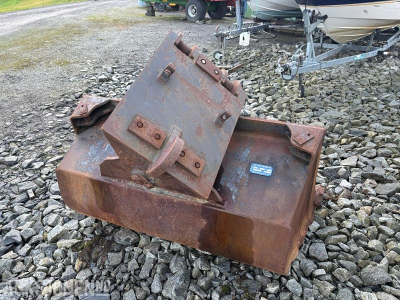 1998 WIIK PRODUKTER PUSSESKUFFE 1150mm BREDDE, VOLUM 1100 - Παρελκόμενα για Κατασκευή μηχανήματα: φωτογραφία 4 1998 WIIK PRODUKTER PUSSESKUFFE 1150mm BREDDE, VOLUM 1100 - Παρελκόμενα για Κατασκευή μηχανήματα: φωτογραφία 4