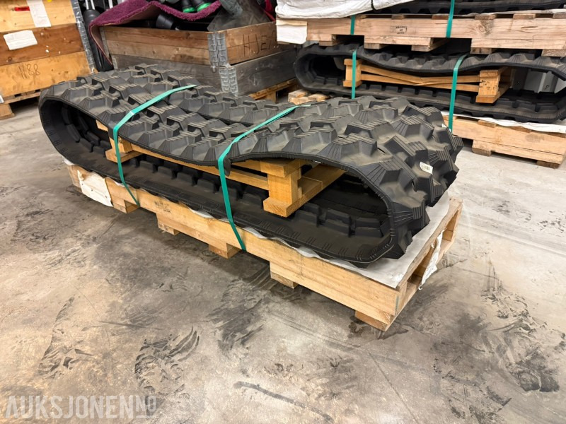 2 stk Gummibelter til Volvo minigraver – 230x96x33 - Ubrukt - Εξοπλισμού κατασκευών: φωτογραφία 3 2 stk Gummibelter til Volvo minigraver – 230x96x33 - Ubrukt - Εξοπλισμού κατασκευών: φωτογραφία 3