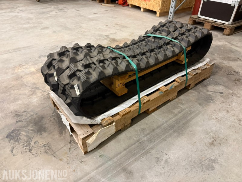 2 stk Gummibelter til Volvo minigraver – 230x96x33 - Ubrukt - Εξοπλισμού κατασκευών: φωτογραφία 1 2 stk Gummibelter til Volvo minigraver – 230x96x33 - Ubrukt - Εξοπλισμού κατασκευών: φωτογραφία 1