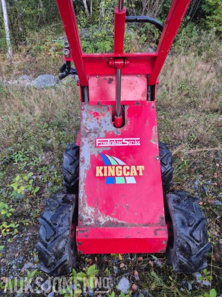2000 Kingcat KC500 med skuffe - Honda GD411 dieselmotor - Tredjefunksjon - Τρακτέρ: φωτογραφία 3 2000 Kingcat KC500 med skuffe - Honda GD411 dieselmotor - Tredjefunksjon - Τρακτέρ: φωτογραφία 3