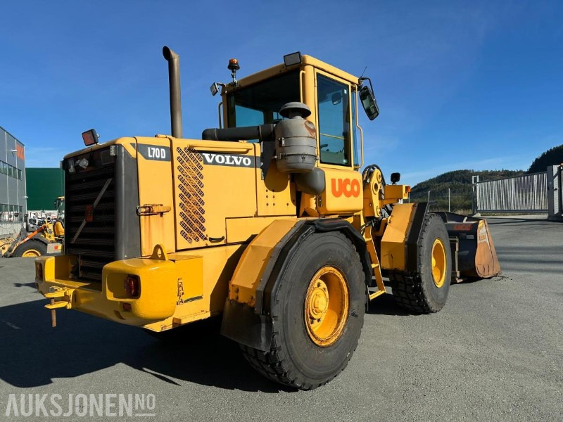 2000 Volvo L70D hjullaster – Pallegafler – Skuffe – Godkjent årskontroll - Ελαστιχοφόρος φορτωτής: φωτογραφία 5 2000 Volvo L70D hjullaster – Pallegafler – Skuffe – Godkjent årskontroll - Ελαστιχοφόρος φορτωτής: φωτογραφία 5
