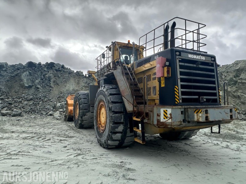 2003 Komatsu WA800-3 Hjullaster - Ελαστιχοφόρος φορτωτής: φωτογραφία 3 2003 Komatsu WA800-3 Hjullaster - Ελαστιχοφόρος φορτωτής: φωτογραφία 3