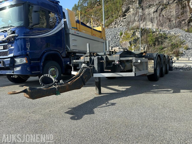 2005 Nor slep PHV 24C - 3 akslet 20 fots Container tralle - EU Godkjent - Τρέιλερ: φωτογραφία 1 2005 Nor slep PHV 24C - 3 akslet 20 fots Container tralle - EU Godkjent - Τρέιλερ: φωτογραφία 1