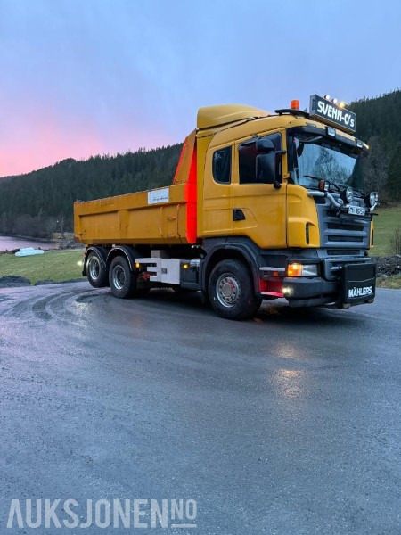 2005 Scania R500 CB 6X2 HNZ med underliggende skjær og brøytehydraulikk - Φορτηγό ανατρεπόμενο: φωτογραφία 5 2005 Scania R500 CB 6X2 HNZ med underliggende skjær og brøytehydraulikk - Φορτηγό ανατρεπόμενο: φωτογραφία 5