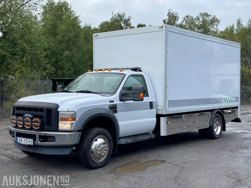 2008 Ford F-550 XL SuperDuty V8 PowerStroke, verkstedvogn/servicebil, Rioned spyleaggregat, Sortimo, fjernstyring, kraftuttak, EU til 06.2026! - Φορτηγό κόφα: φωτογραφία 1 2008 Ford F-550 XL SuperDuty V8 PowerStroke, verkstedvogn/servicebil, Rioned spyleaggregat, Sortimo, fjernstyring, kraftuttak, EU til 06.2026! - Φορτηγό κόφα: φωτογραφία 1