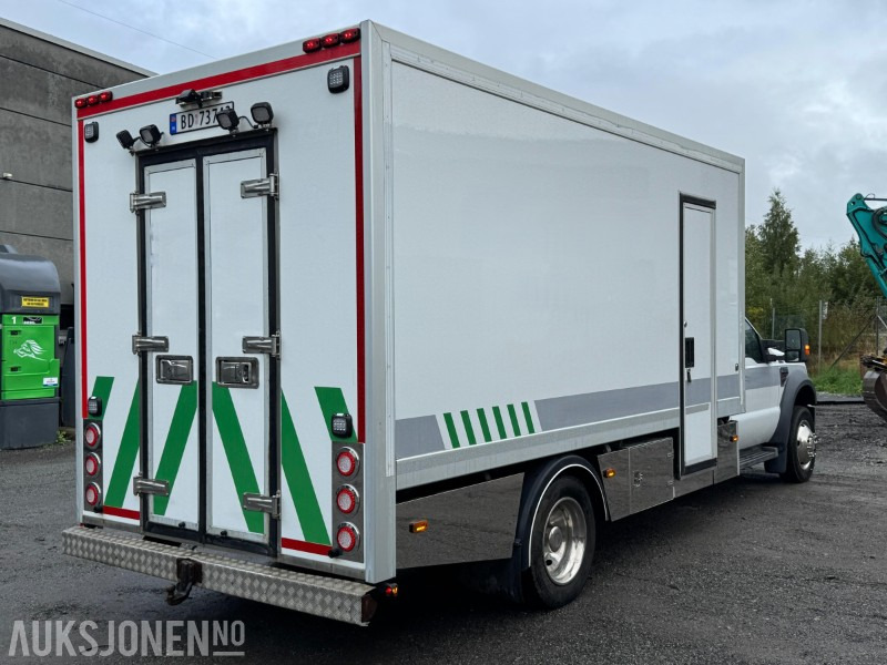 2008 Ford F-550 XL SuperDuty V8 PowerStroke, verkstedvogn/servicebil, Rioned spyleaggregat, Sortimo, fjernstyring, kraftuttak, EU til 06.2026! - Φορτηγό κόφα: φωτογραφία 5 2008 Ford F-550 XL SuperDuty V8 PowerStroke, verkstedvogn/servicebil, Rioned spyleaggregat, Sortimo, fjernstyring, kraftuttak, EU til 06.2026! - Φορτηγό κόφα: φωτογραφία 5