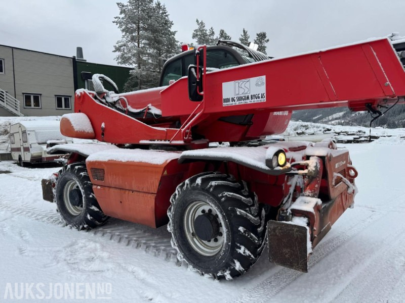2008 Manitou MRT2150 teleskopslaster. Rundtsvingende med jibb, vinsj og mannskapskurv - Τηλεσκοπικός φορτωτής: φωτογραφία 5 2008 Manitou MRT2150 teleskopslaster. Rundtsvingende med jibb, vinsj og mannskapskurv - Τηλεσκοπικός φορτωτής: φωτογραφία 5