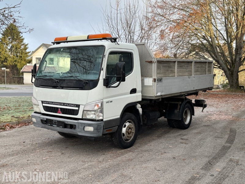 2008 Mitsubishi Fuso Canter 7C18 4X2 TIPPBIL FJERNSTYRING ALUMINIUMSKASSE TVILLINGHJUL - Φορτηγό ανατρεπόμενο: φωτογραφία 1 2008 Mitsubishi Fuso Canter 7C18 4X2 TIPPBIL FJERNSTYRING ALUMINIUMSKASSE TVILLINGHJUL - Φορτηγό ανατρεπόμενο: φωτογραφία 1