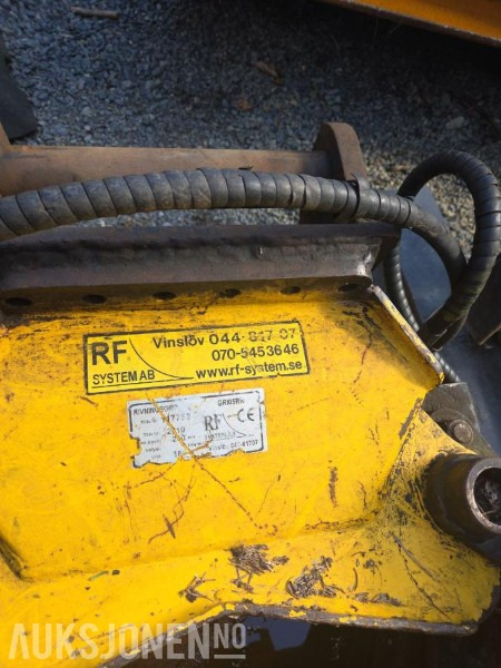 2009 ABS RF system AB Vinslov Rivningsgrip GRI05Riv - Παρελκόμενα για Κατασκευή μηχανήματα: φωτογραφία 3 2009 ABS RF system AB Vinslov Rivningsgrip GRI05Riv - Παρελκόμενα για Κατασκευή μηχανήματα: φωτογραφία 3