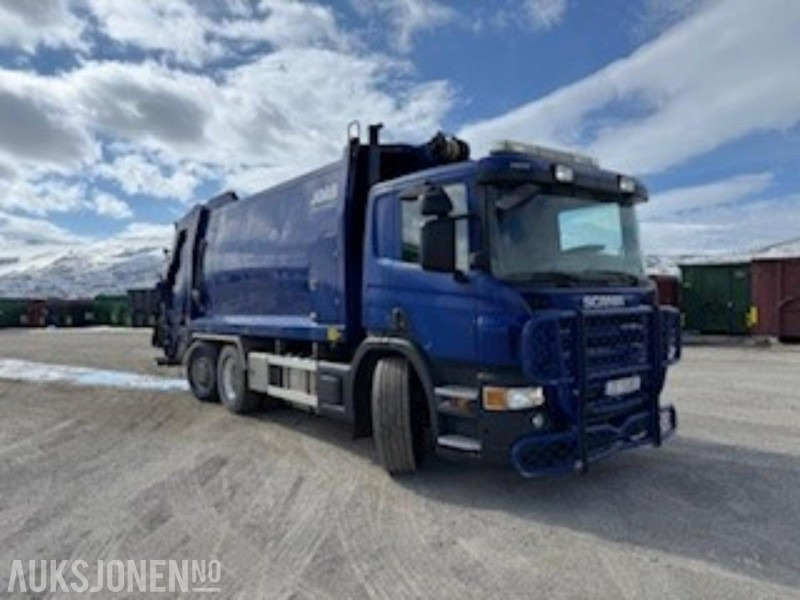 2009 Scania P400 6X2 Komprimatorbil - Απορριμματοφόρο: φωτογραφία 1 2009 Scania P400 6X2 Komprimatorbil - Απορριμματοφόρο: φωτογραφία 1