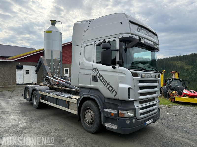 2009 Scania R480 6x2 krokbil - MULTILIFT KROK M/ KNEKK - Φορτηγό φόρτωσης γάντζου: φωτογραφία 3 2009 Scania R480 6x2 krokbil - MULTILIFT KROK M/ KNEKK - Φορτηγό φόρτωσης γάντζου: φωτογραφία 3
