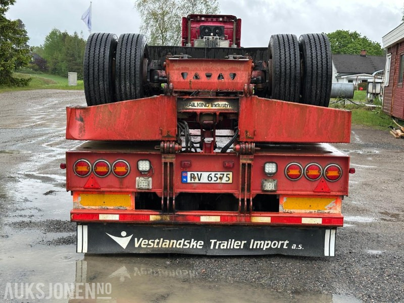 2009 Trail King TK154HED lavboy-henger - 4akslet maskinhenger med vse styring - Τρέιλερ: φωτογραφία 4 2009 Trail King TK154HED lavboy-henger - 4akslet maskinhenger med vse styring - Τρέιλερ: φωτογραφία 4