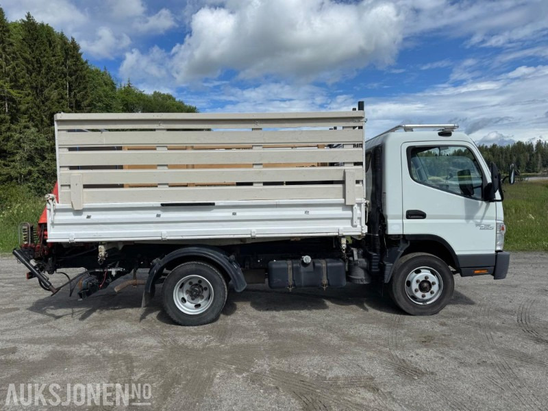 2010 Fuso FUSO 7C15 Bakmontert kran Treveis tipp Høye lemmer - Φορτηγό ανατρεπόμενο: φωτογραφία 3 2010 Fuso FUSO 7C15 Bakmontert kran Treveis tipp Høye lemmer - Φορτηγό ανατρεπόμενο: φωτογραφία 3