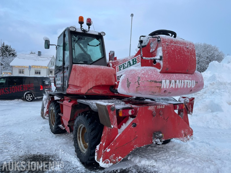 2011 Manitou Easy MRT 1840 Teleskoptruck med sving på hytte, 7368 timer - Τηλεσκοπικός φορτωτής: φωτογραφία 5 2011 Manitou Easy MRT 1840 Teleskoptruck med sving på hytte, 7368 timer - Τηλεσκοπικός φορτωτής: φωτογραφία 5