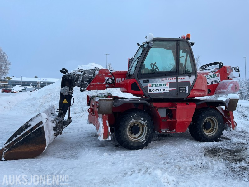 2011 Manitou Easy MRT 1840 Teleskoptruck med sving på hytte, 7368 timer - Τηλεσκοπικός φορτωτής: φωτογραφία 2 2011 Manitou Easy MRT 1840 Teleskoptruck med sving på hytte, 7368 timer - Τηλεσκοπικός φορτωτής: φωτογραφία 2