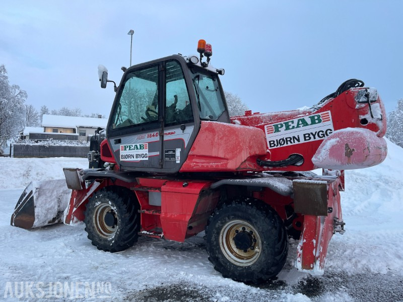 2011 Manitou Easy MRT 1840 Teleskoptruck med sving på hytte, 7368 timer - Τηλεσκοπικός φορτωτής: φωτογραφία 4 2011 Manitou Easy MRT 1840 Teleskoptruck med sving på hytte, 7368 timer - Τηλεσκοπικός φορτωτής: φωτογραφία 4