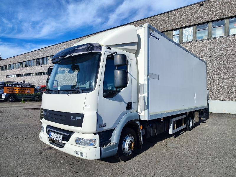 2012 DAF LF 45.180 / Zepro 1500 løftelem / Sidedør på skap - Φορτηγό κόφα: φωτογραφία 1 2012 DAF LF 45.180 / Zepro 1500 løftelem / Sidedør på skap - Φορτηγό κόφα: φωτογραφία 1