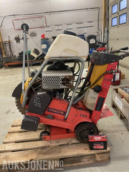 2012 Husqvarna FS524 selvgående gulvsag - Εξοπλισμού κατασκευών: φωτογραφία 3 2012 Husqvarna FS524 selvgående gulvsag - Εξοπλισμού κατασκευών: φωτογραφία 3