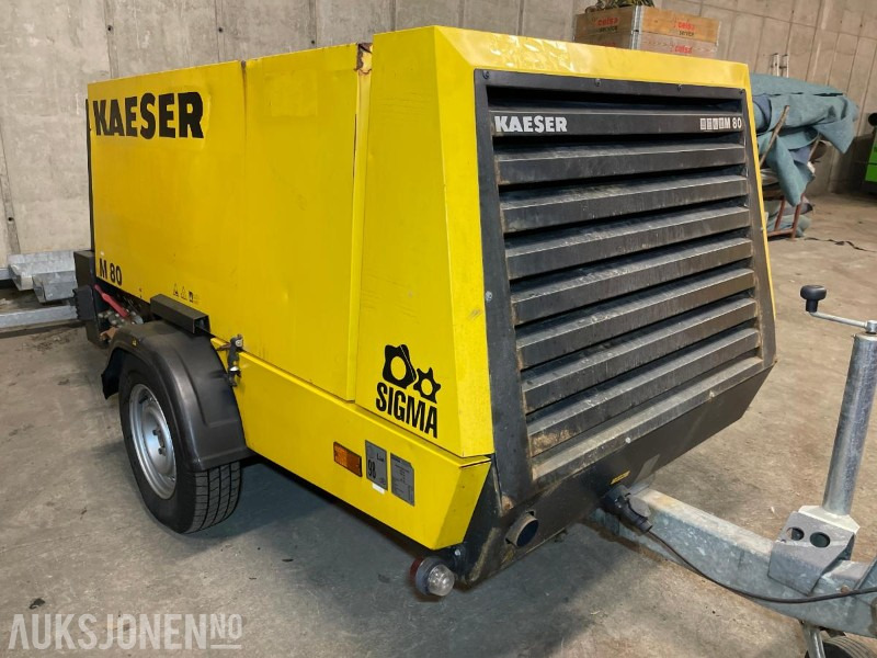 2012 Kaeser M 80 Tilhenger kompressor - Εξοπλισμού κατασκευών: φωτογραφία 5 2012 Kaeser M 80 Tilhenger kompressor - Εξοπλισμού κατασκευών: φωτογραφία 5