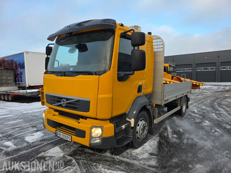 2012 Volvo FL 612 lastebil med plan - Φορτηγό με ανοιχτή καρότσα: φωτογραφία 1 2012 Volvo FL 612 lastebil med plan - Φορτηγό με ανοιχτή καρότσα: φωτογραφία 1