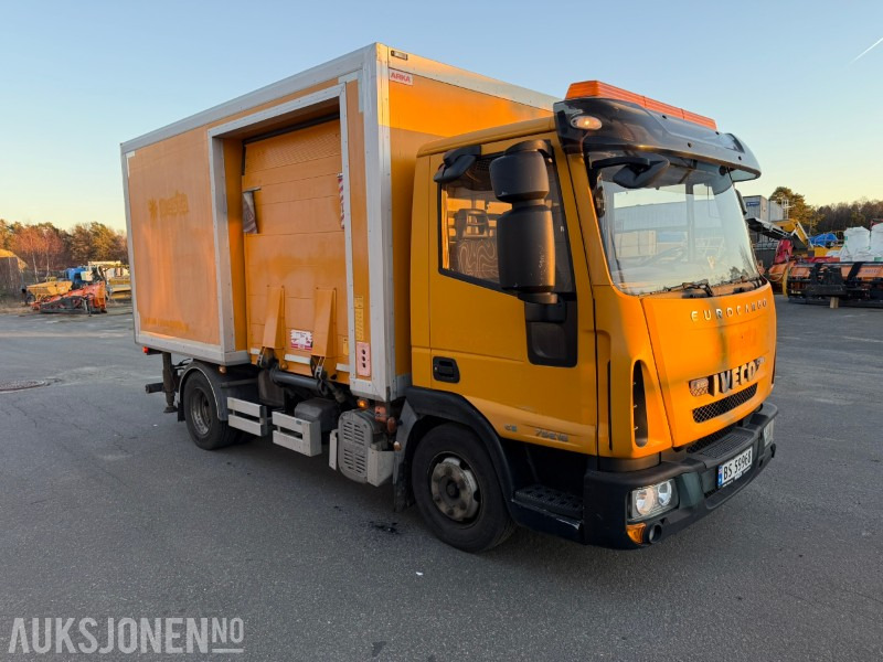 2013 Iveco Eurocargo 75E18 - Verkstedbil m/ Maxilift-kran & ZEPRO bakløfter - 148.000 km - Φορτηγό κόφα: φωτογραφία 4 2013 Iveco Eurocargo 75E18 - Verkstedbil m/ Maxilift-kran & ZEPRO bakløfter - 148.000 km - Φορτηγό κόφα: φωτογραφία 4