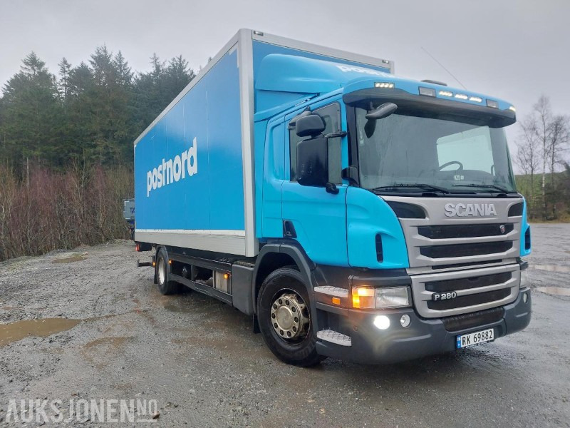 2013 Scania P-serie p280 lav km sideåpning på skap EURO 5 eu ok 11.2026 - Φορτηγό κόφα: φωτογραφία 2 2013 Scania P-serie p280 lav km sideåpning på skap EURO 5 eu ok 11.2026 - Φορτηγό κόφα: φωτογραφία 2