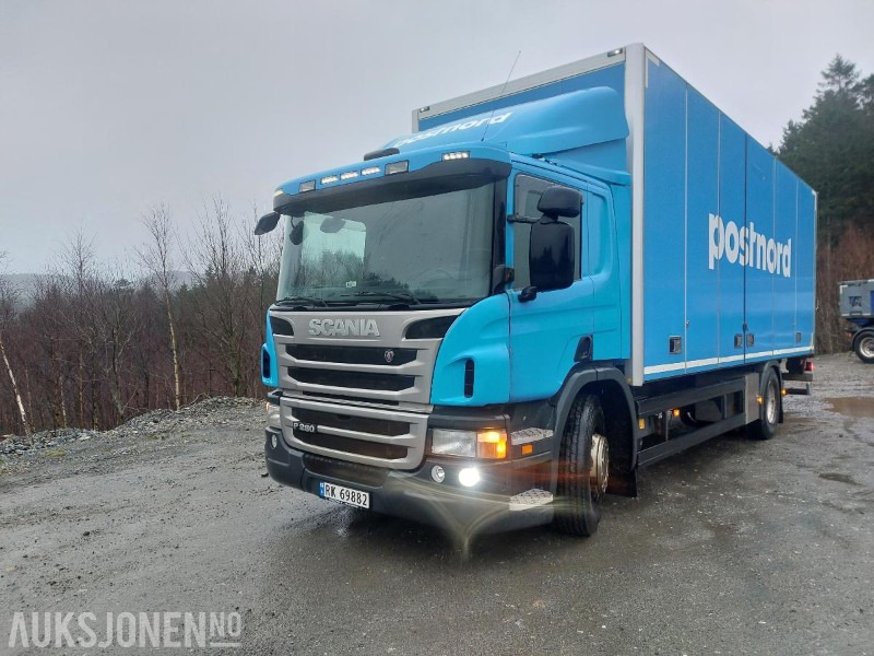 2013 Scania P-serie p280 lav km sideåpning på skap EURO 5 eu ok 11.2026 - Φορτηγό κόφα: φωτογραφία 1 2013 Scania P-serie p280 lav km sideåpning på skap EURO 5 eu ok 11.2026 - Φορτηγό κόφα: φωτογραφία 1