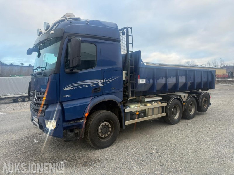 2014 Mercedes-Benz Arocs KROKBIL M/DUMPERKASSE EURO 6 SERVICEHISTORIKK NYLIG EU-GODKJENT 510HK - Φορτηγό φόρτωσης γάντζου: φωτογραφία 1 2014 Mercedes-Benz Arocs KROKBIL M/DUMPERKASSE EURO 6 SERVICEHISTORIKK NYLIG EU-GODKJENT 510HK - Φορτηγό φόρτωσης γάντζου: φωτογραφία 1