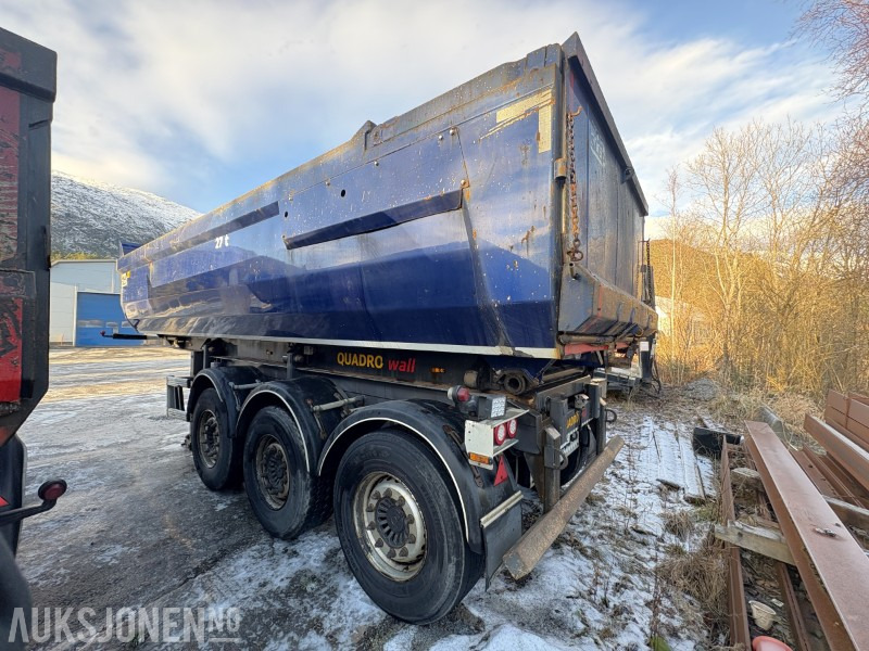 2014 Nor Slep tippsemi med flyttbar King-Pin og vibro på kasse - EU godkjent til 24.04.2026 - Τρέιλερ: φωτογραφία 4 2014 Nor Slep tippsemi med flyttbar King-Pin og vibro på kasse - EU godkjent til 24.04.2026 - Τρέιλερ: φωτογραφία 4