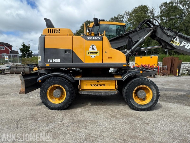 2014 Volvo EW140D hjulgraver m/ Rototilt R4, S60-feste - Εκσκαφέας: φωτογραφία 2 2014 Volvo EW140D hjulgraver m/ Rototilt R4, S60-feste - Εκσκαφέας: φωτογραφία 2