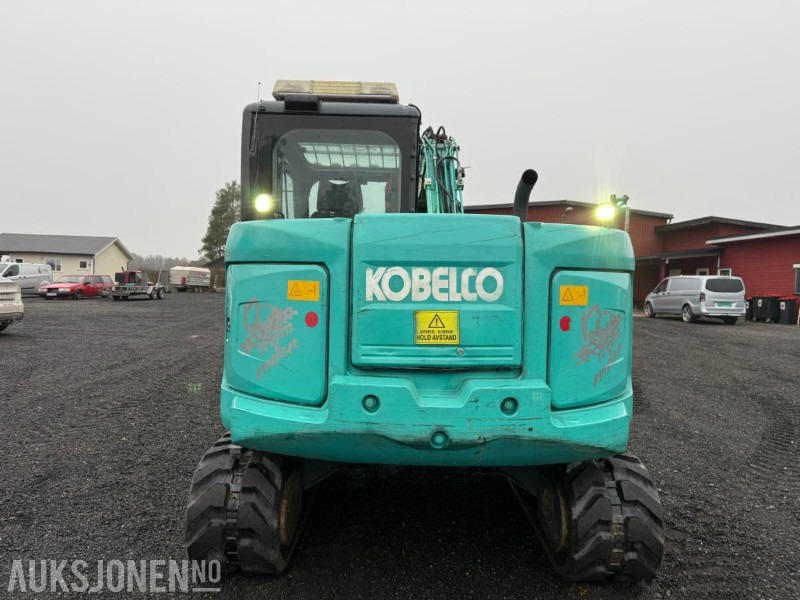 2015 Kobelco SK85MSR-3E Gummibelter, Encon tiltrotator, 6213 timer - Εκσκαφέας: φωτογραφία 4 2015 Kobelco SK85MSR-3E Gummibelter, Encon tiltrotator, 6213 timer - Εκσκαφέας: φωτογραφία 4