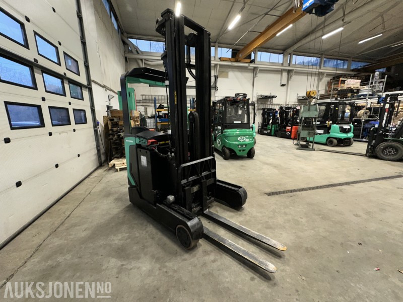 Ανυψωτικό μηχάνημα 2015 Mitsubishi RB16N2 Elektrisk Reachtruck m/6,3 m løftehøyde/tilt/sideskift/sertifisert, 2301 timer: φωτογραφία 7 Ανυψωτικό μηχάνημα 2015 Mitsubishi RB16N2 Elektrisk Reachtruck m/6,3 m løftehøyde/tilt/sideskift/sertifisert, 2301 timer: φωτογραφία 7