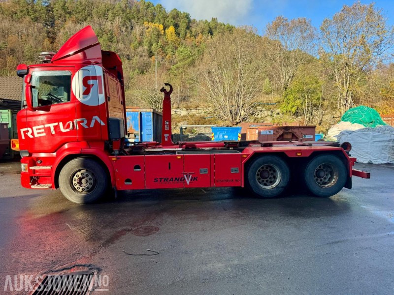 2015 Scania R490-6x2-Euro6T- Eu-godkjent til 01/26 - Km: 379186 - Φορτηγό φόρτωσης γάντζου: φωτογραφία 5 2015 Scania R490-6x2-Euro6T- Eu-godkjent til 01/26 - Km: 379186 - Φορτηγό φόρτωσης γάντζου: φωτογραφία 5