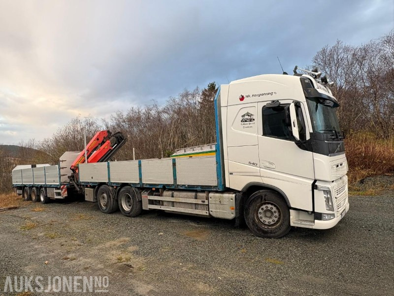 2015 VOLVO FH540 6x2 KRANBIL med Palfinger PK16502 - Φορτηγό με γερανό: φωτογραφία 4 2015 VOLVO FH540 6x2 KRANBIL med Palfinger PK16502 - Φορτηγό με γερανό: φωτογραφία 4