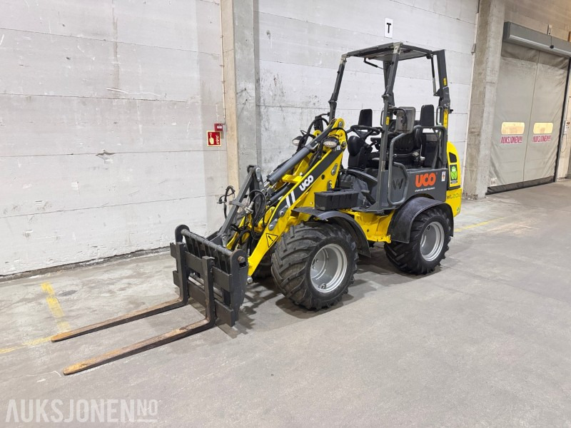 2015 Wacker Neuson WL20e elektrisk hjullaster med pallegafler, skuffe og lader - Φορτωτής πλάγιας ολίσθησης: φωτογραφία 4 2015 Wacker Neuson WL20e elektrisk hjullaster med pallegafler, skuffe og lader - Φορτωτής πλάγιας ολίσθησης: φωτογραφία 4