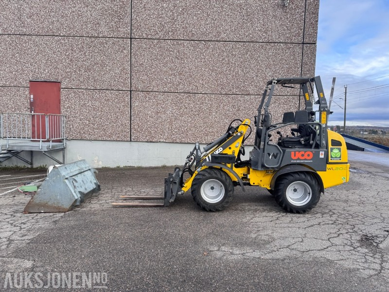2015 Wacker Neuson WL20e elektrisk hjullaster med pallegafler, skuffe og lader - Φορτωτής πλάγιας ολίσθησης: φωτογραφία 2 2015 Wacker Neuson WL20e elektrisk hjullaster med pallegafler, skuffe og lader - Φορτωτής πλάγιας ολίσθησης: φωτογραφία 2