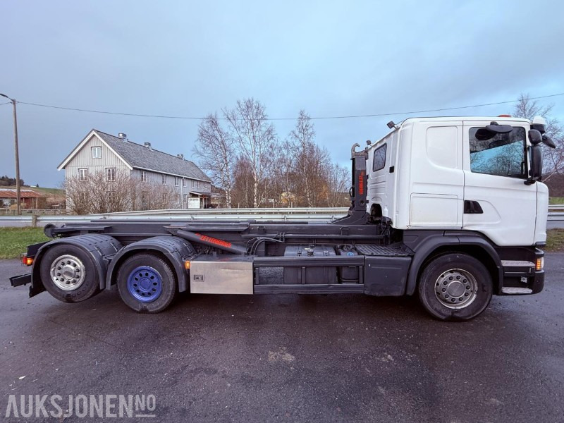 2016 Scania G450 EURO 6 444933 km - Styrbar boggi og Webasto - Φορτηγό φόρτωσης γάντζου: φωτογραφία 4 2016 Scania G450 EURO 6 444933 km - Styrbar boggi og Webasto - Φορτηγό φόρτωσης γάντζου: φωτογραφία 4