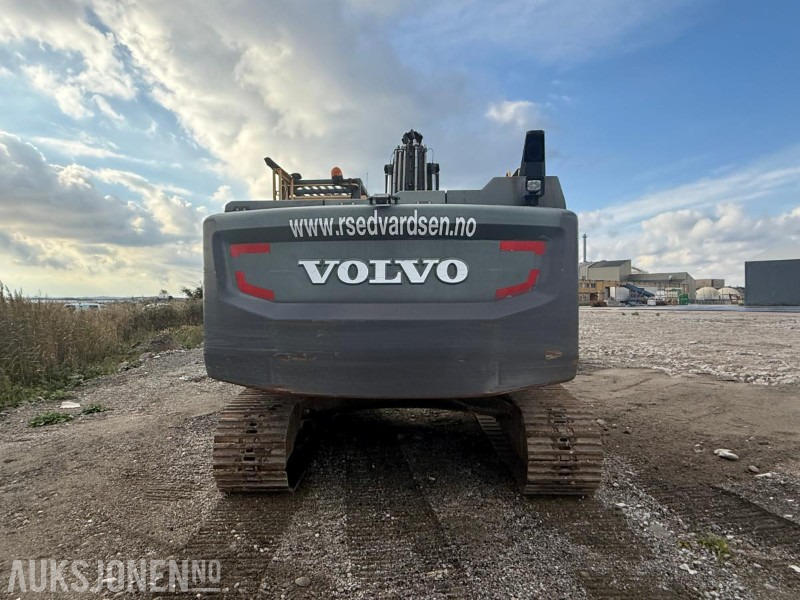 Εκσκαφέας 2016 VOLVO EC250EL FULLT UTRUSTET RIVNINGSMASKIN - ROTOTILT - SENTRALSMØRING - 6029 TIMER.: φωτογραφία 11