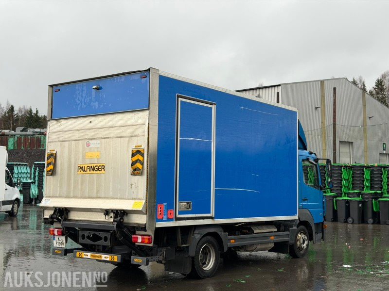 2017 Mercedes-Benz ATEGO 818 L skapbil | Palfinger lift | Ulefoss skap - Φορτηγό κόφα: φωτογραφία 5 2017 Mercedes-Benz ATEGO 818 L skapbil | Palfinger lift | Ulefoss skap - Φορτηγό κόφα: φωτογραφία 5