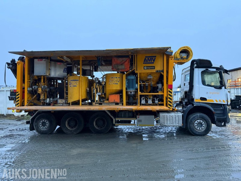 2017 Mercedes-Benz Arocs 3235 8x4, Injeksjonsrigg AMV, EURO 6, påmontert kran - Κοινοτικο όχημα/ Ειδικό όχημα: φωτογραφία 4 2017 Mercedes-Benz Arocs 3235 8x4, Injeksjonsrigg AMV, EURO 6, påmontert kran - Κοινοτικο όχημα/ Ειδικό όχημα: φωτογραφία 4