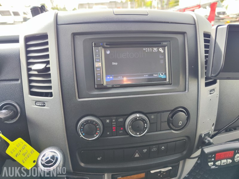 Φορτηγό κόφα 2017 Mercedes-Benz Sprinter kjølebil - EU godkjent - Ryggekamera - Automatgir - Bakløft: φωτογραφία 19 Φορτηγό κόφα 2017 Mercedes-Benz Sprinter kjølebil - EU godkjent - Ryggekamera - Automatgir - Bakløft: φωτογραφία 19