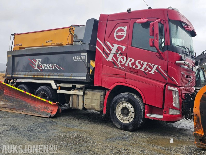 2017 Volvo FH 540 Tippbil med full brøytehydraulikk og planvibrator -Nye dekk for sesong(!!) - Φορτηγό ανατρεπόμενο: φωτογραφία 5 2017 Volvo FH 540 Tippbil med full brøytehydraulikk og planvibrator -Nye dekk for sesong(!!) - Φορτηγό ανατρεπόμενο: φωτογραφία 5